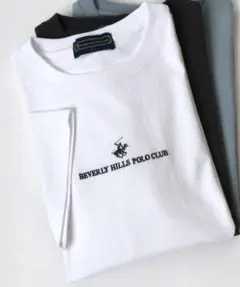 ワンポイントロゴ刺繍Tシャツ オーバーサイズ 大きめ メンズライク コットン L