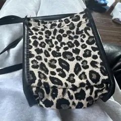 レオパードショルダーバッグy2k