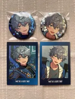 あんスタ ぱしゃっつ 缶バッジ 瀬名泉 プロセカコラボ 4点セット