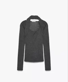 zara ホルターネックボレロダブルTシャツ