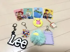 たべっこどうぶつ　Lee ぱんどろぼう　キーホルダー　キーチェーン　缶バッチ