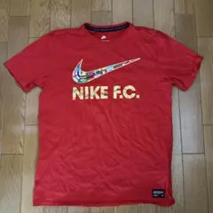 Nike F.C. Tシャツ M レッド　国旗バージョン