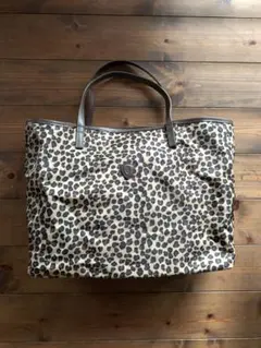 美品✨フェリージ　トートバッグ　リバーシブル　レオパード　03-28 カーキ Felisi 【フェリージ】 