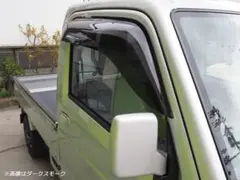 キャリイ/スーパーキャリイ　ドアバイザー マッドファクトリー　ダークスモークのサムネイル