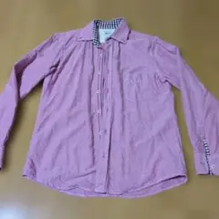 NAVY ピンク 長袖シャツ Mサイズのサムネイル