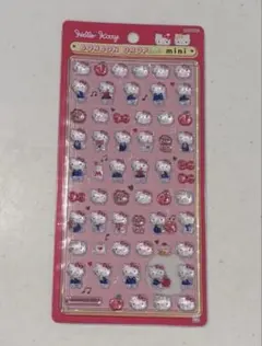 【正規品】サンリオ ボンボンドロップシールmini キティ　赤