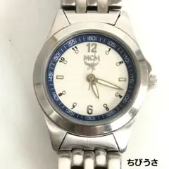 MCM エムシーエム レディース腕時計 クォーツ シルバー ブルーベゼルのサムネイル