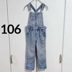 【106】H&M エイチアンドエム サロペット オーバーオール デニム ハート