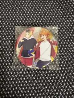 ハイキュー!! 缶バッジ ホログラム ビスケット孤爪研磨 日向翔陽