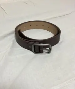 茶色 皮ベルト