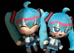 初音ミク×寺田てら ぬいぐるみ2種セット コンプリート