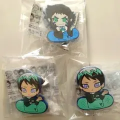 鬼滅の刃グッズ　獪岳　愈史郎 ヘアクリップ（未開封品）3点