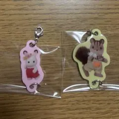 シルバニアファミリー つながる両面アクリルチャーム シルバニア展40th 限定