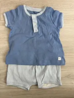 プチバトー　セットアップ　ベビー　Tシャツ　パンツのサムネイル