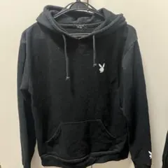 PLAYBOY ブラック フード付きパーカー