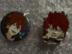 あんスタ 燐音 缶バッジ のっかりラバークリップ 2点セット