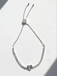 SWAROVSKIスワロフスキー ハートモチーフブレスレット