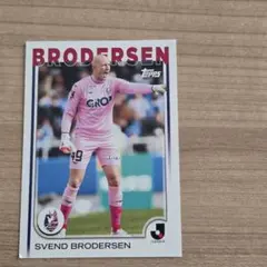 Topps 2025 Jリーグ　ファジアーノ岡山　ブローダーセン