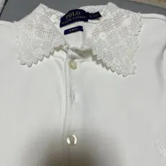 Polo Ralph Lauren ホワイト スリムフィット ポロシャツ