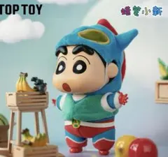 TOPTOYクレヨンしんちゃん　アクション仮面　ぬいぐるみ　付属品全てあり