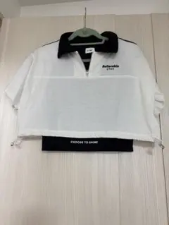 LTXC ハーフジップ Tシャツ ホワイト
