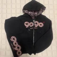 9090 パーカー フーディ セットアップ Hoodie Sブラック