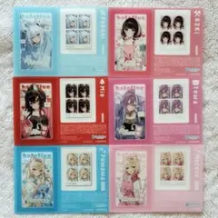 《ホロライブ》クリアシート 全6種コンプリート6枚セット ローソン 限定