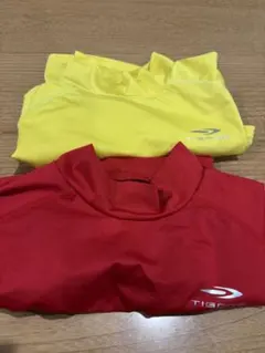 TIGORF アンダーウェア 赤 黄 サイズ140