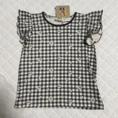 新品　タグ付き　アンパンマン　半袖　フリル　Tシャツ　トップス　キッズ　110