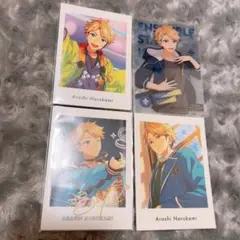 鳴上嵐 ぱしゃっつ＆クリアカード4点セット Knights