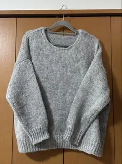 Azul by Moussy グレー セーター FREEサイズ
