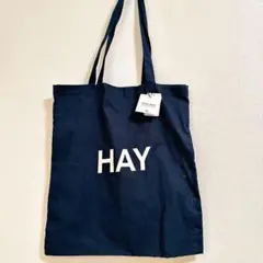 【新品未使用】タグ付き[HAY] ヘイ トートバッグ　 ネイビー(naby)