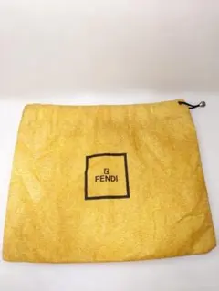 FENDI 巾着袋 保存袋 イエローのサムネイル