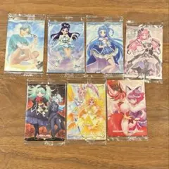 プリキュアウエハース12 トレカ　キュアキッス　キュアウィンク　7枚