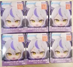 ホロライブ　ひっかけフィギュア　ラプラス・ダークネス　6点セット