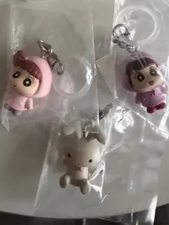 【しんちゃん】クレヨンしんちゃん　めじるしアクセサリー2 3点セット