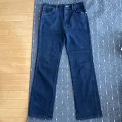 Wrangler ストレートデニム ダークブルー 34x32