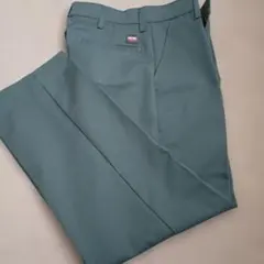 グリーン ワークパンツ