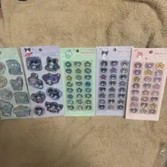 かわいいキャラクターシール5枚セット