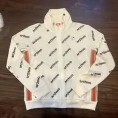 archivio アイボリー ロゴジャケット M