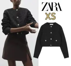 新品 ZARA キルティング ボンバージャケット XS ラスト1点♪ 今季完売品