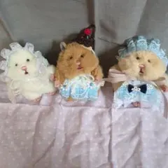 1947. はむにぎり ぬい服 ෆ̈ レースつけ襟 & かぼちゃパンツ - メルカリ