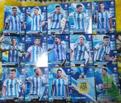 南米版トレカ COPA AMERICA 2024 アルゼンチン代表 15枚セット