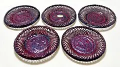 紀州らんたい漆器5枚 紀州らんたい漆器5枚