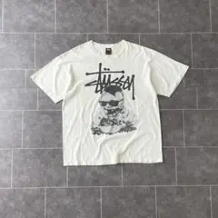 STUSSY メディコム・トイ ベアブリック コラボ Tシャツ サイズ L 古着 