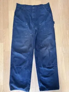 Carhartt B136 BLK ダブルニー ワークパンツ 36x32のサムネイル