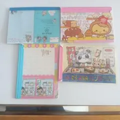 平成レトロ　メモ帳4セット 　クラックス他
