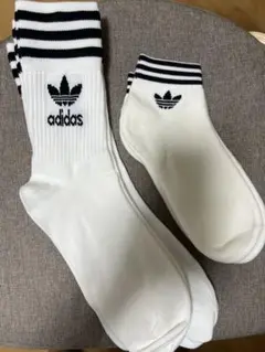 アディダスadidas ソックス　2種類　2組ずつ　計4セット