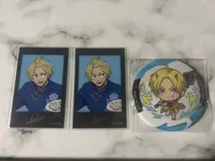 サカモトデイズ シンミニカード、缶バッジセット