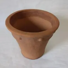 テラコッタ 丸型 デザイン植木鉢